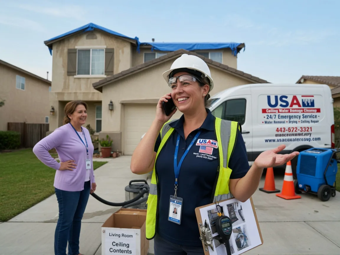 Ceiling Water Damage Restoration Oberon, ND FAQs